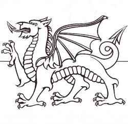 Welsh Dragon Pictures To Print