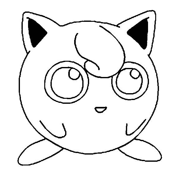 Free Jigglypuff Coloring Pages