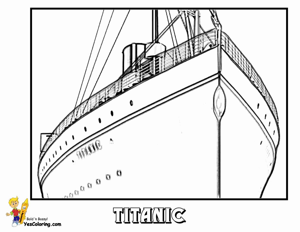 Lobster Boat Coloring Page