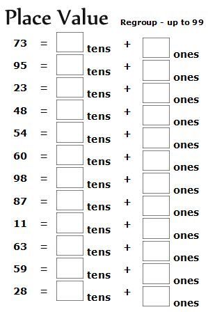Free Printable Place Value Third Grade Worksheets