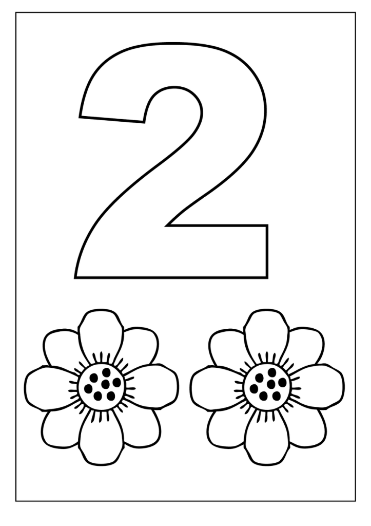Learning Coloring Pages For 4 Year Olds