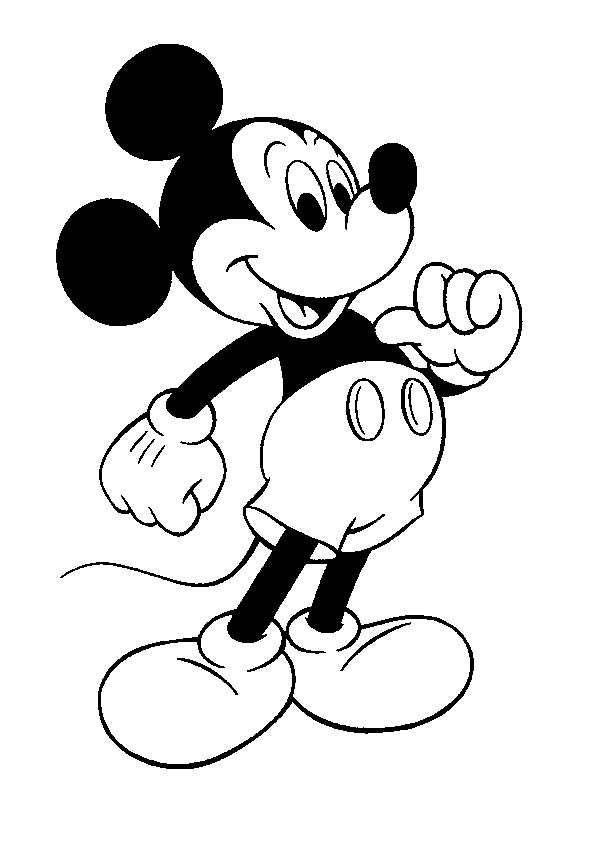 Mickey Mouse Free Printable Disney Coloring Pages