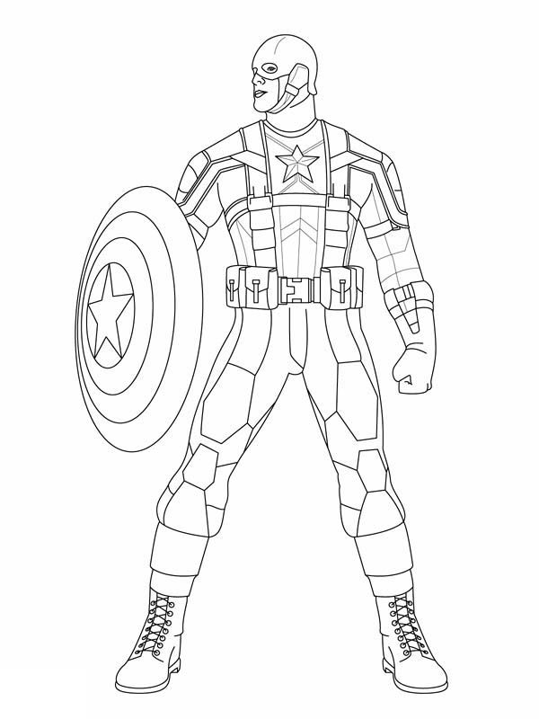 Comic Book Coloring Pages For Kids