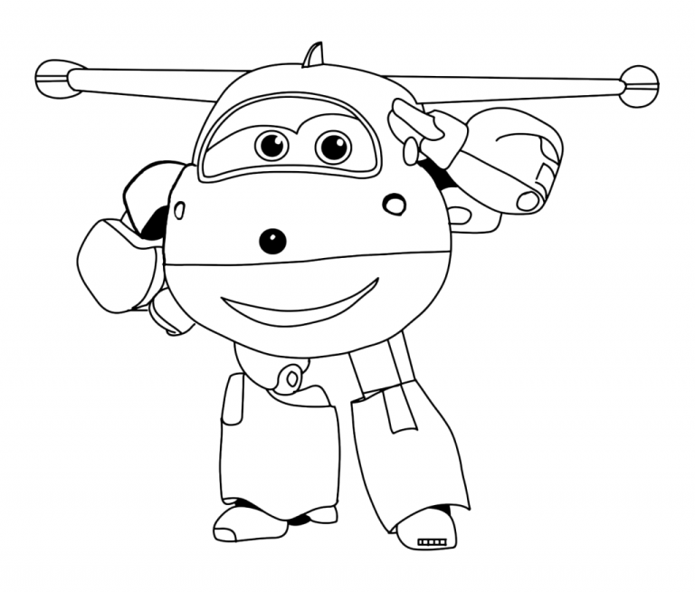 Super Wings Coloring Pages Printable