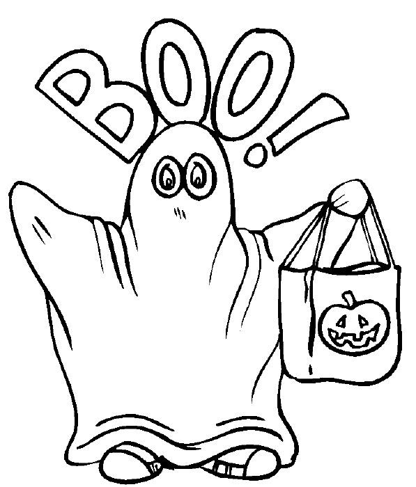 Halloween Printable Coloring Pages For Toddlers