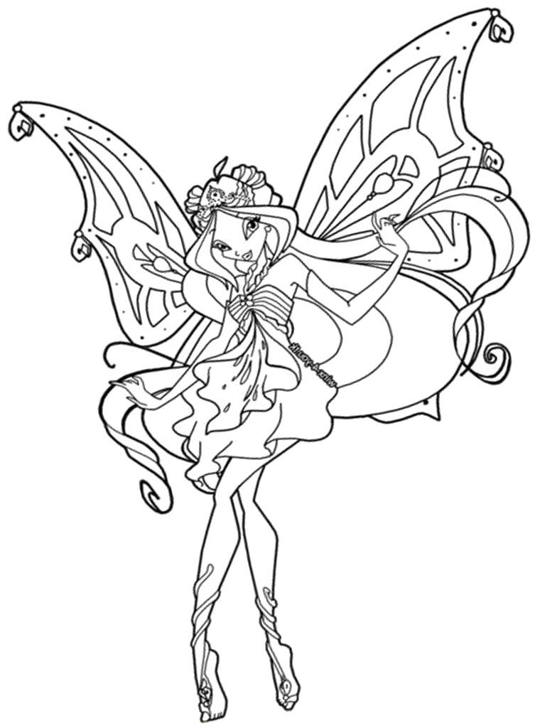 Winx Coloring Pages Printable