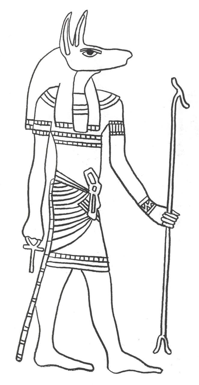 Ancient Egypt Egyptian Coloring Pages