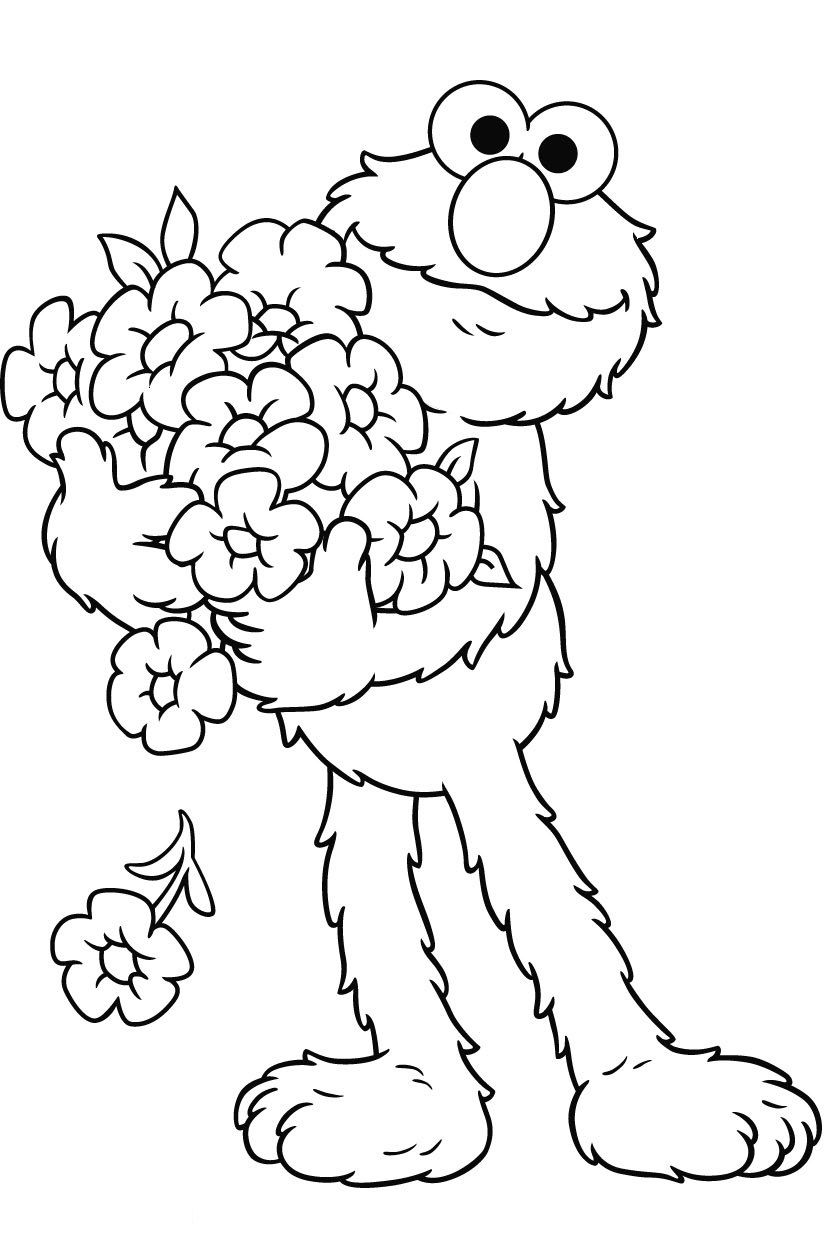 Kitchen Coloring Pages For Toddlers