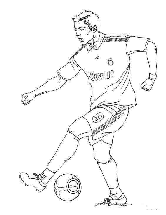 Ronaldo Coloring Pages 2020