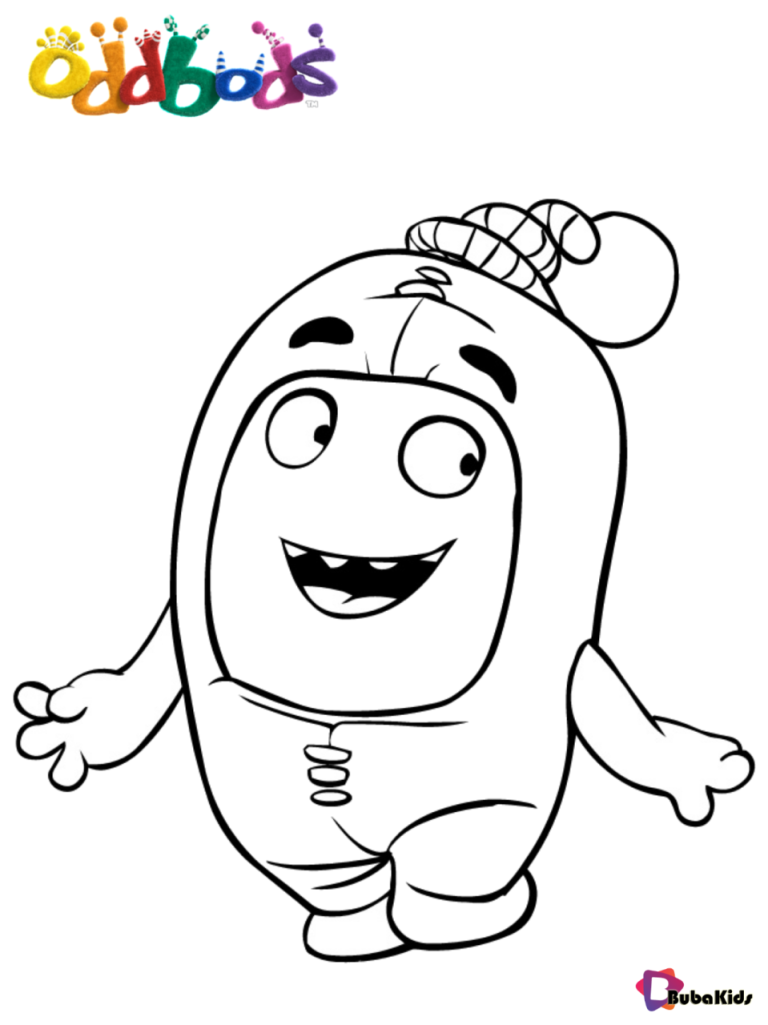 Oddbods Coloring Pages Pdf