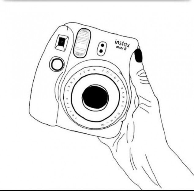 Cute Camera Coloring Pages