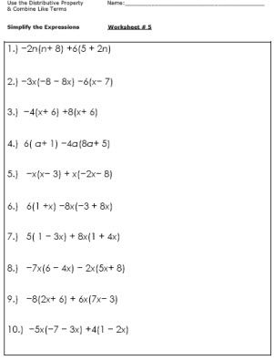 Simplifying Algebraic Fractions Worksheet With Answers Pdf
