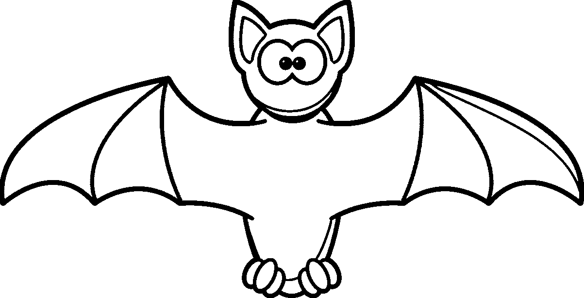 Bat Coloring Images