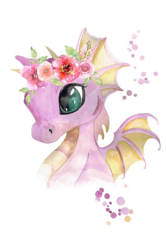 Cute Dragon Pictures To Print