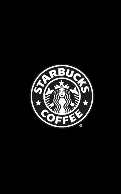 Coloring Starbucks Logo Black And White
