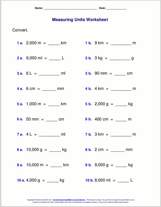 3rd Grade Length Measurement Worksheets Grade 3