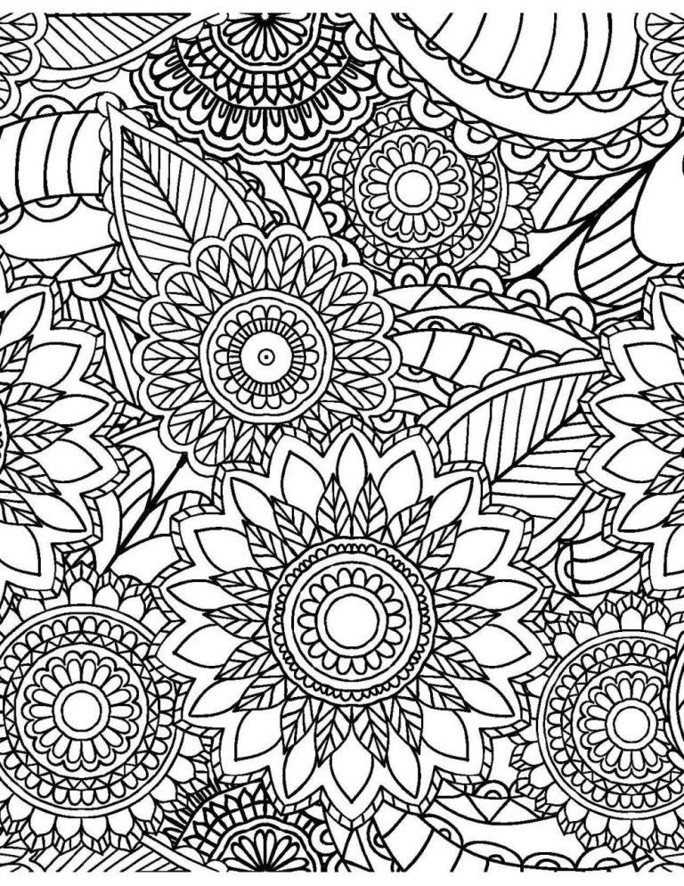 Calming Coloring Pages For Boys