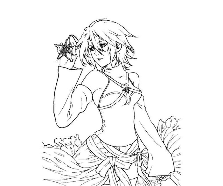 Kingdom Hearts 3 Coloring Pages