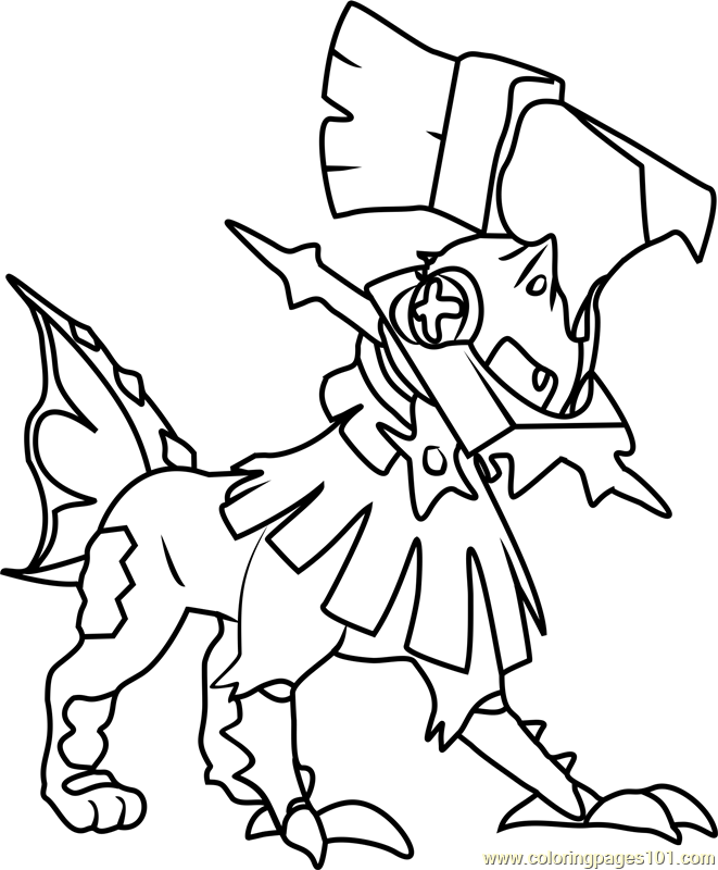 Vulpix Pokemon Sun And Moon Coloring Pages
