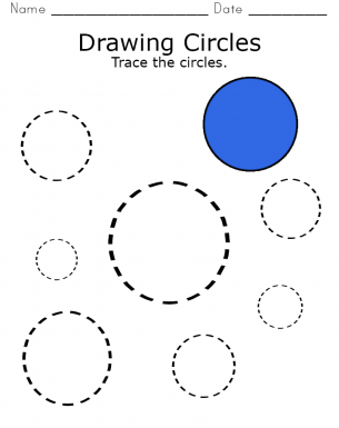 Free Preschool Circle Worksheets