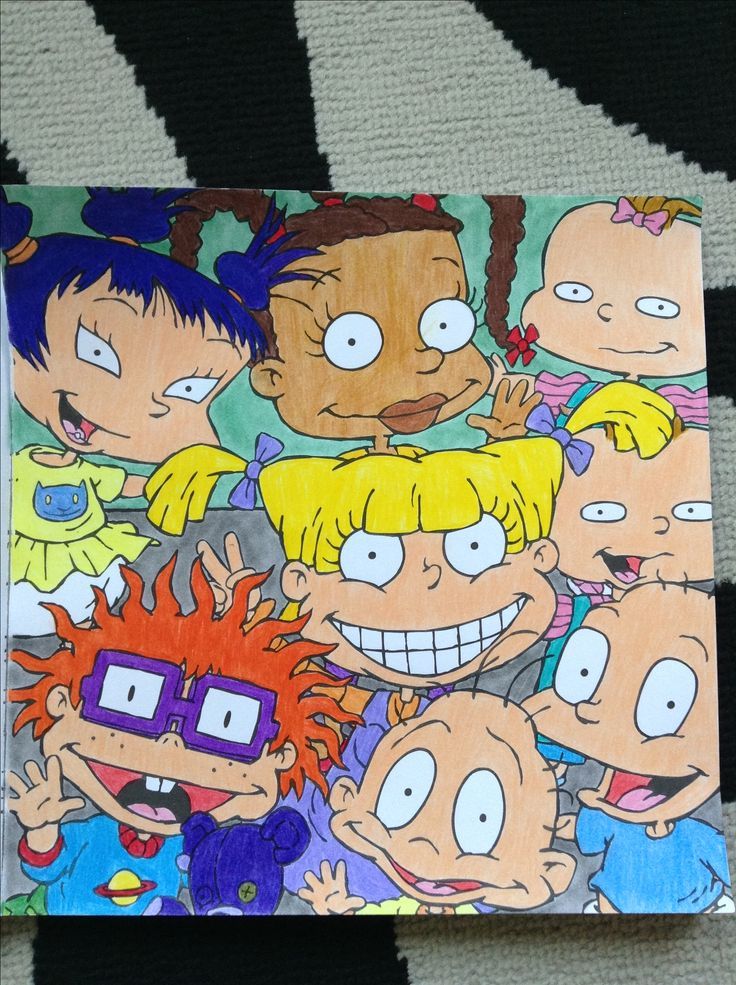 Nickelodeon 90s Coloring Book