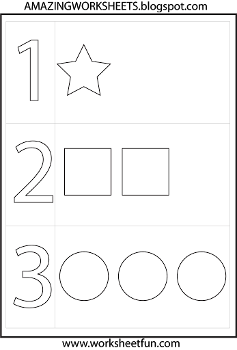 Free Printable Worksheets For 3-4 Year Olds
