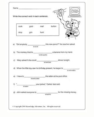 Second Grade Ela Worksheets For 2nd Grade