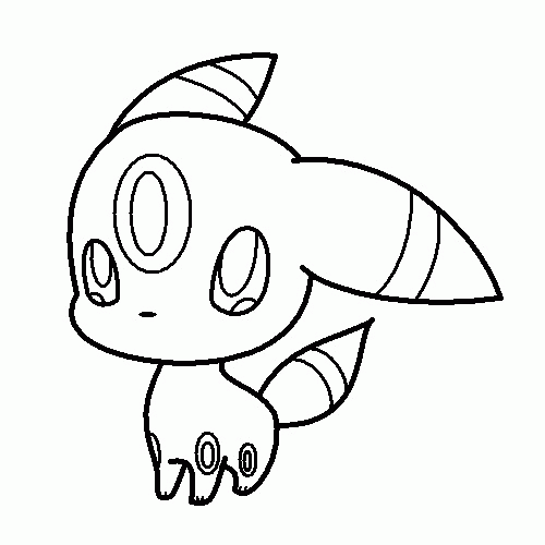 Printable Umbreon Coloring Pages