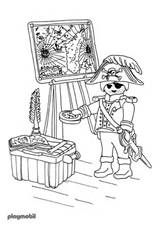 Pirate Playmobil Coloring Pages