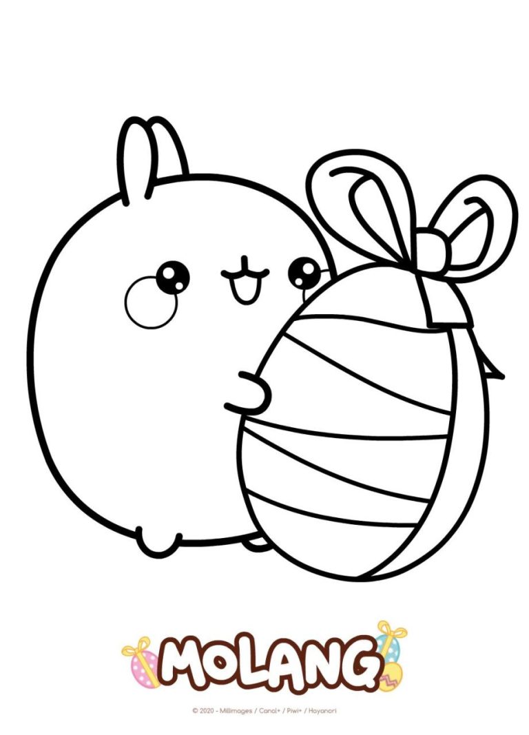 Printable Molang Coloring Pages
