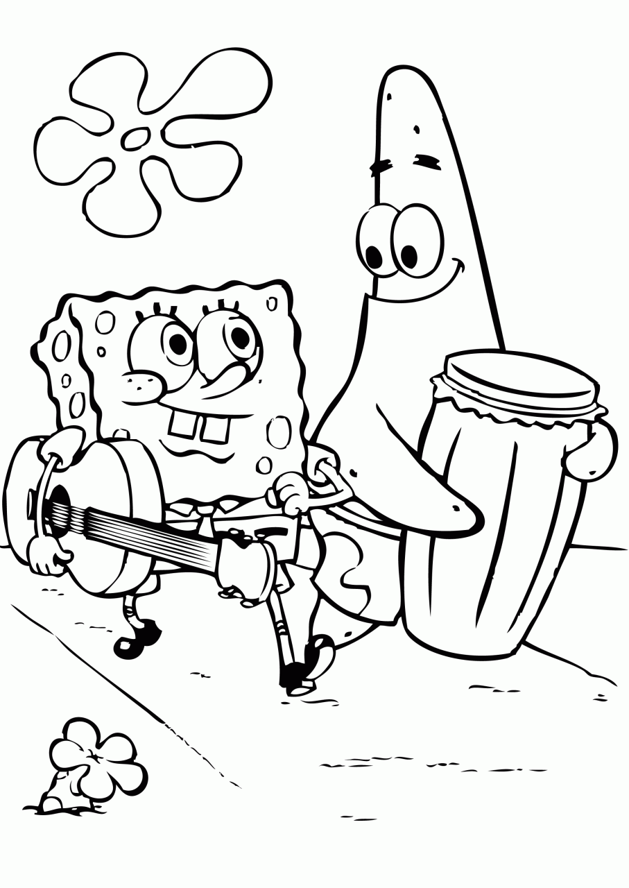 Nickelodeon Coloring Book Pages