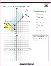 Four Quadrant Ordered Pairs Worksheet Answer Key