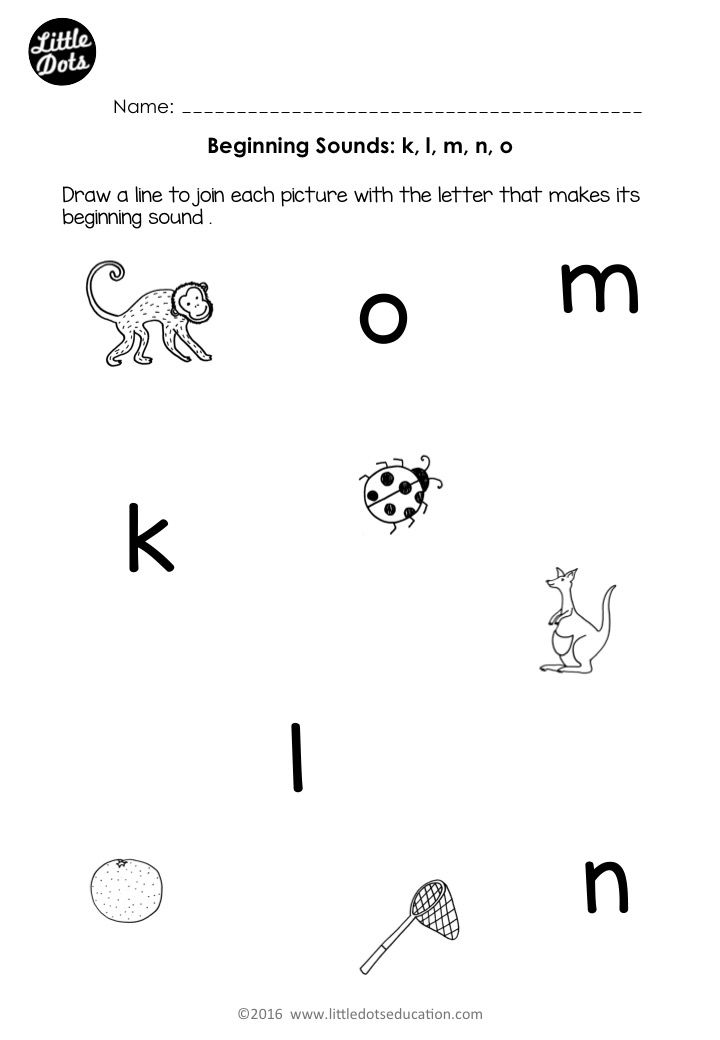 Preschool Short A Worksheets For Kindergarten