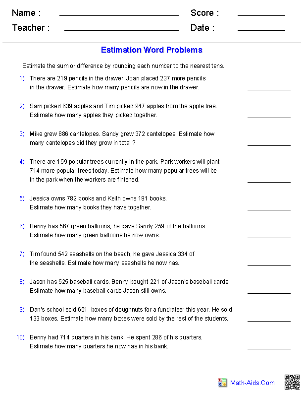 Printable Preschool Number Worksheets 1-10