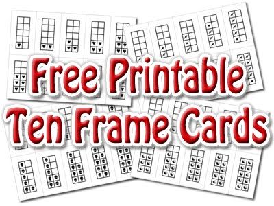 Double Ten Frame Printable Free
