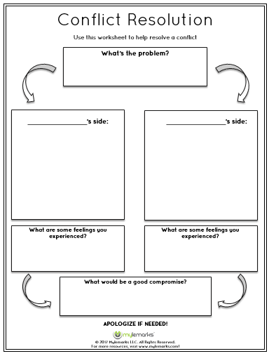 Free Printable Child Therapy Worksheets