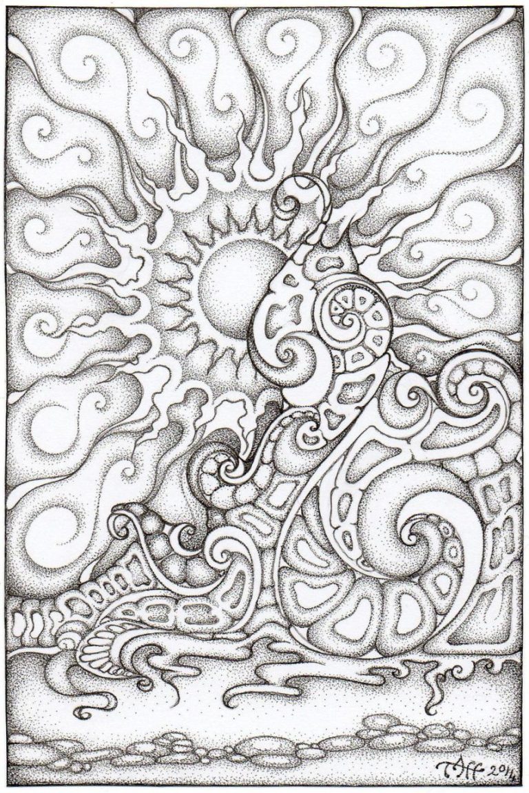 Abstract Detailed Abstract Coloring Pages For Adults