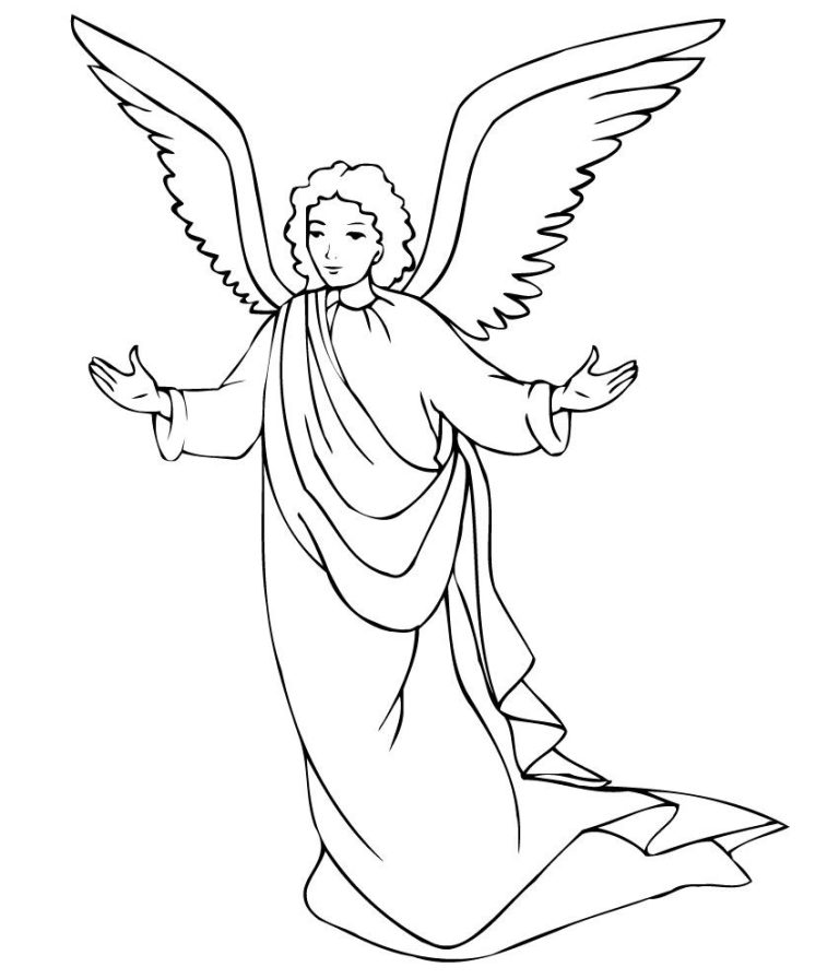 Angel Coloring Pictures