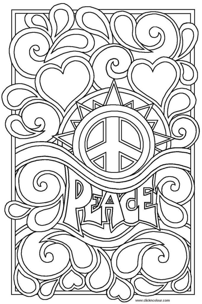 Coloring Pages For Tweens To Print