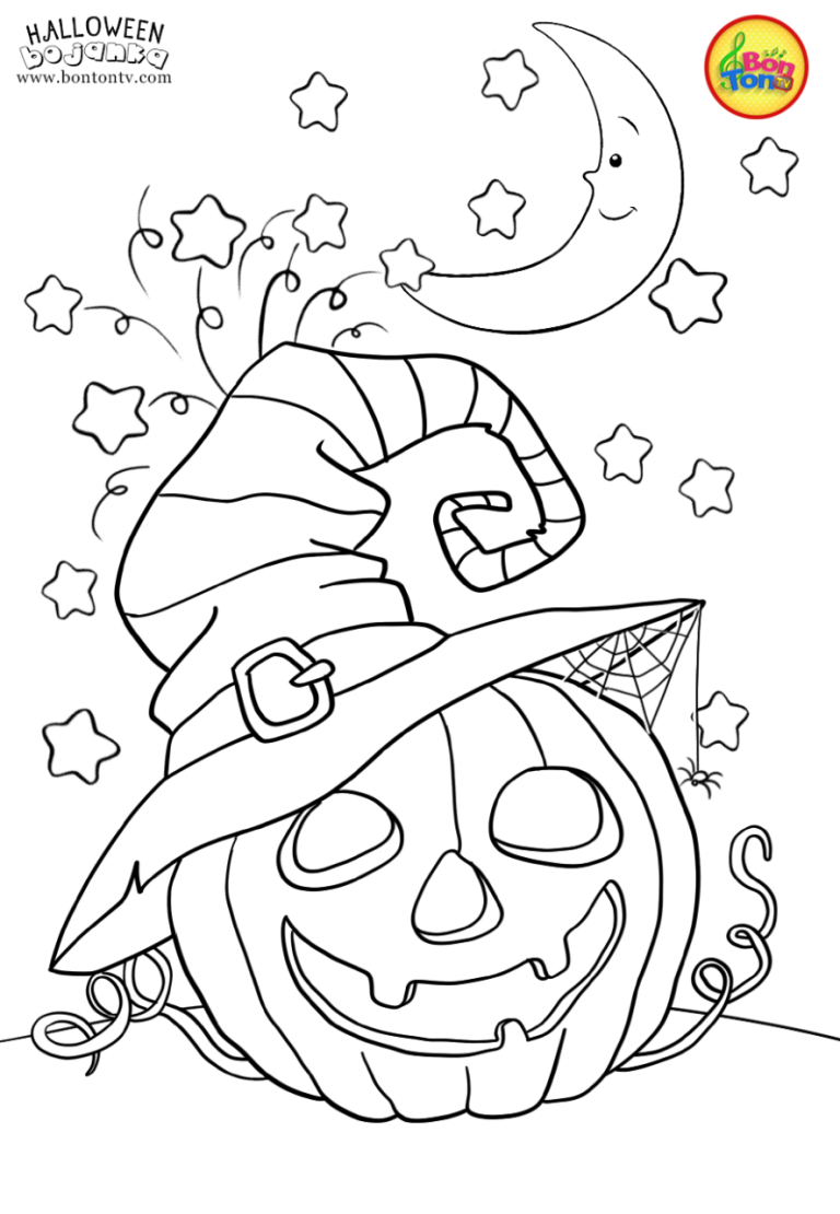 Free Halloween Coloring Pages For Children