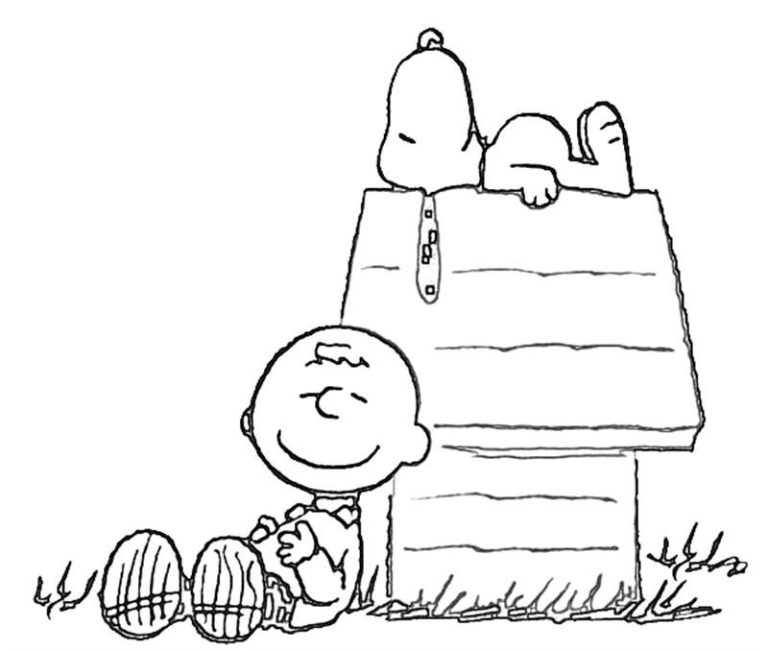 Free Peanuts Coloring Pages