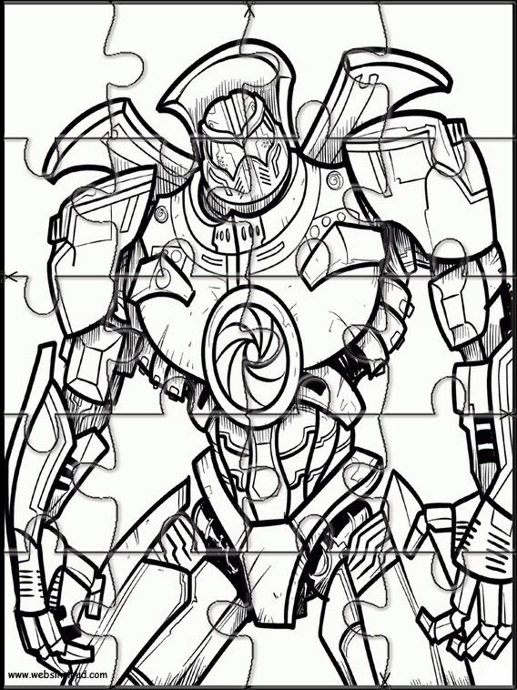 Cherno Alpha Pacific Rim Coloring Pages