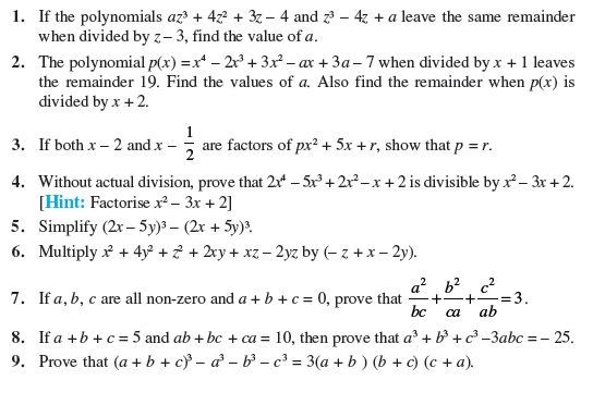 Class 9 Grade 9 Math Worksheets With Answers Pdf