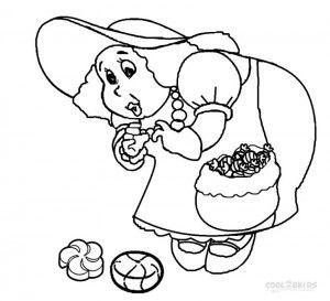 Candyland Candy Coloring Pages