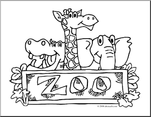 Zoo Coloring Pictures