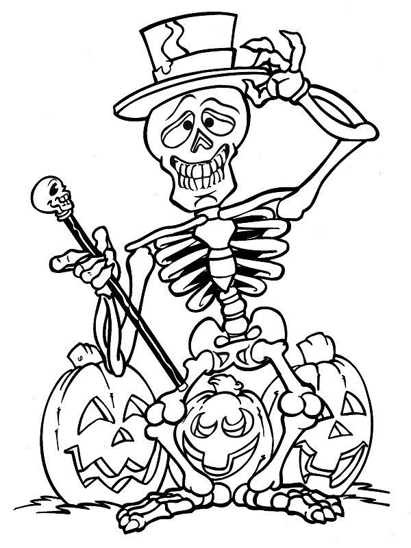 Coloring Pages For Tweens Halloween