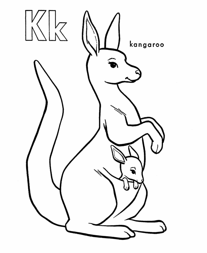 Adopt Me Pets Coloring Pages Kangaroo