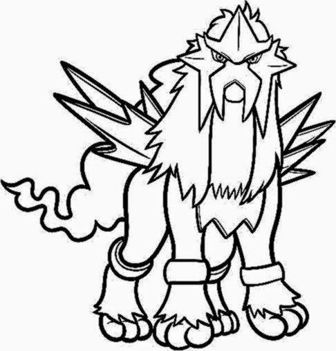 Legendary Pokemon Coloring Pages For Adults