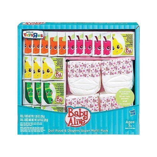 Baby Alive Food Packets Coloring Pages
