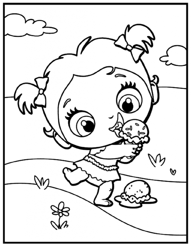 Baby Alive Coloring Pages Printable